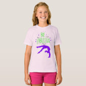 Gymnast "Be Fabulous Gymnastics" T-Shirt (Vorne ganz)