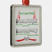 Gymnast-Bell-Verzierung Ornament Aus Metall (Rechts)