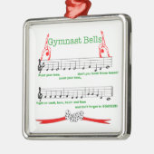 Gymnast-Bell-Verzierung Ornament Aus Metall (Links)
