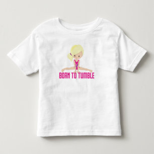 Gymnast - Blonde Kleinkind T-shirt