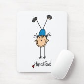 Gymnast, der Handstand tut Mousepad (Mit Mouse)