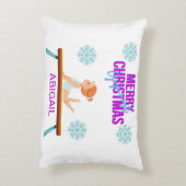 GYMNAST Doppelseitiges Akzent Kissen personalisier (Rückseite(Vertikal))