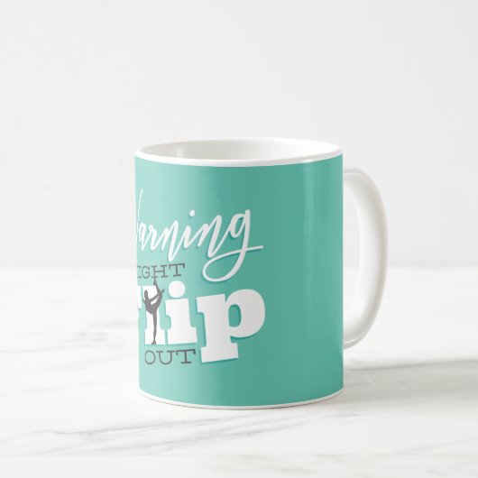 Gymnast Dreh Kaffeetasse (VorderseiteRechts)