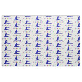 Gymnast Farbige Buchstaben Stoff (Fat Quarter (45,7 x 55,9 cm))