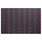 Gymnast Farbige Buchstaben Stoff (Fat Quarter (45,7 x 55,9 cm))