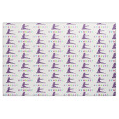 Gymnast Farbige Buchstaben Stoff (Fat Quarter (45,7 x 55,9 cm))