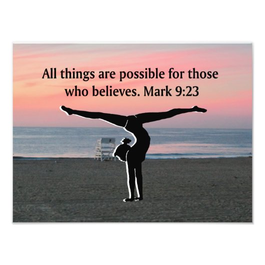 GYMNAST FOTODRUCK (Vorne)