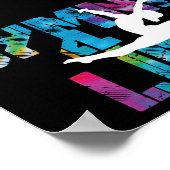 Gymnast für das Life Custom Poster (Ecke)