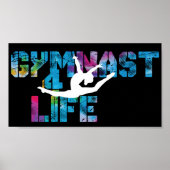 Gymnast für das Life Custom Poster (Vorne)