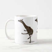 Gymnast Giraffe Kaffeetasse (Links)