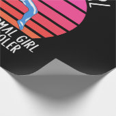 Gymnast Girl Geschenkpapier (Ecke)