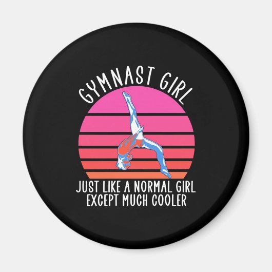 Gymnast Girl Magnet (Vorne)