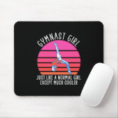 Gymnast Girl Mousepad (Mit Mouse)