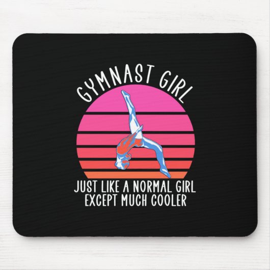 Gymnast Girl Mousepad (Vorne)