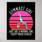 Gymnast Girl Poster (Vorne)