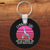 Gymnast Girl Schlüsselanhänger (Vorderseite)