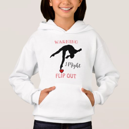 Gymnast Girl Sweatshirt (Vorderseite)