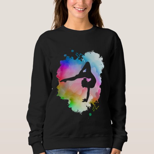 Gymnast Girl Sweatshirt (Vorderseite)