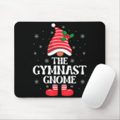 Gymnast Gnome Christmas Family Matching Group Funn Mousepad (Mit Mouse)
