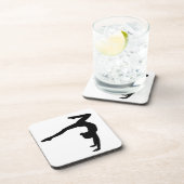 Gymnast-Hirschhandstand-Geschenke Untersetzer (Rechte Seite)