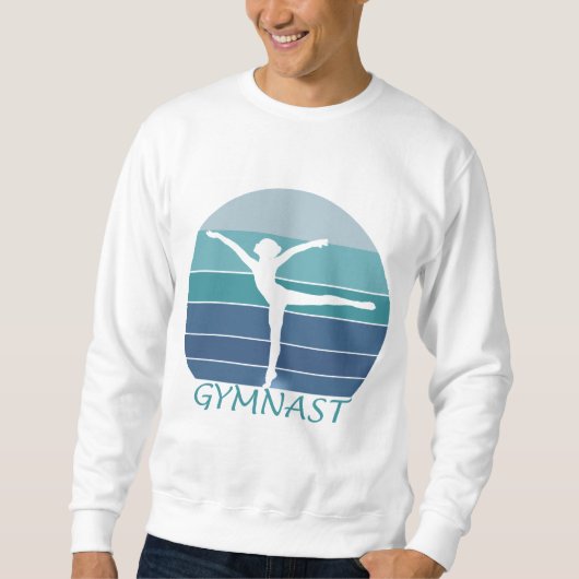 GYMNAST - I LIEBE GYMNASTIK. SWEATSHIRT (Vorderseite)