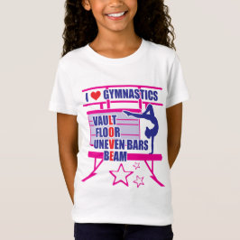 Gymnast - I Liebe Gymnastik T-Shirt