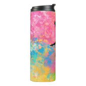 Gymnast Karneval Paint Splash Thermal Tumbler Thermosbecher (Nach links gedreht)
