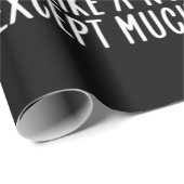 Gymnast-Mama Geschenkpapier (Rolleneckpunkt)