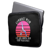 Gymnast-Mama Laptopschutzhülle (Vorderseite Links)