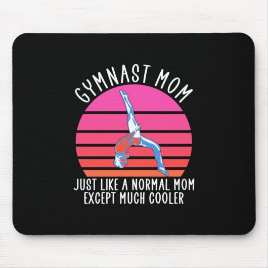 Gymnast-Mama Mousepad (Vorne)