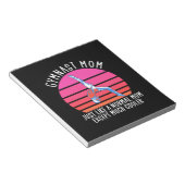 Gymnast-Mama Notizblock (angewinkelt)