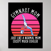 Gymnast-Mama Poster (Vorne)