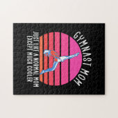 Gymnast-Mama Puzzle (Horizontal)
