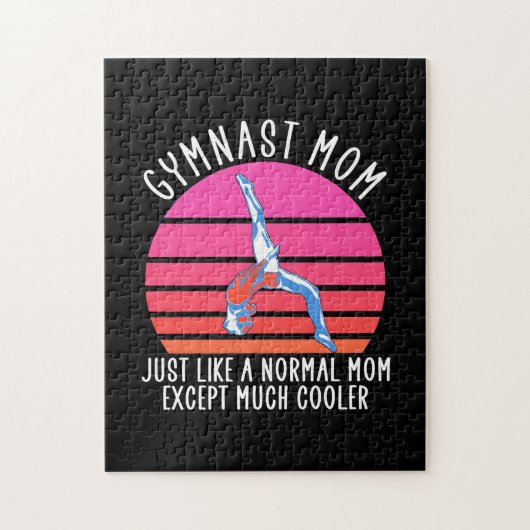 Gymnast-Mama Puzzle (Vertikal)