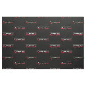 Gymnast - Minimalistisch Moderne Gymnastik - Wort Stoff (Fat Quarter (45,7 x 55,9 cm))