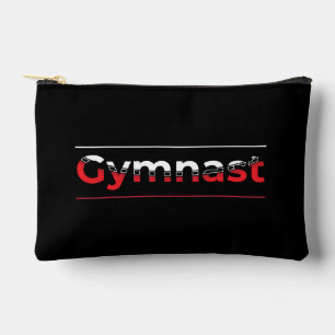 Gymnast - Minimalistisch Moderne Gymnastik - Wort Zubehörtasche