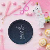Gymnast Muscles minimales Pappteller (Party)
