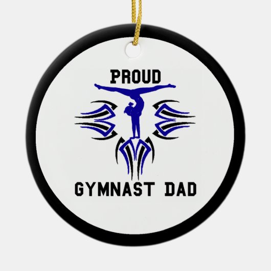 Gymnast Ornament Vater Persönlich (Vorne)