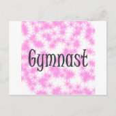 Gymnast Postkarte (Vorderseite)