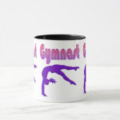 Gymnast Power Tumbling Lila Metallic Tasse (Zentrum)