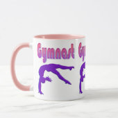 Gymnast Power Tumbling Lila Metallic Tasse (Links)