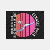 Gymnast Queen Fleecedecke (Vorderseite (Horizontal))