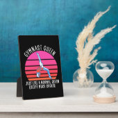 Gymnast Queen Fotoplatte (Seite)