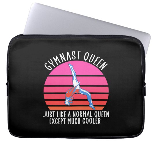 Gymnast Queen Laptopschutzhülle (Vorderseite)