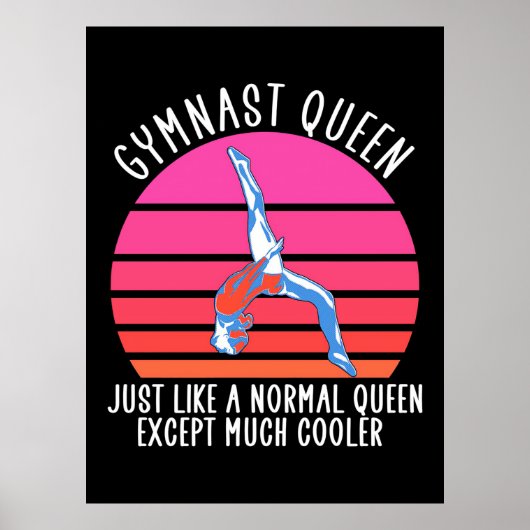 Gymnast Queen Poster (Vorne)