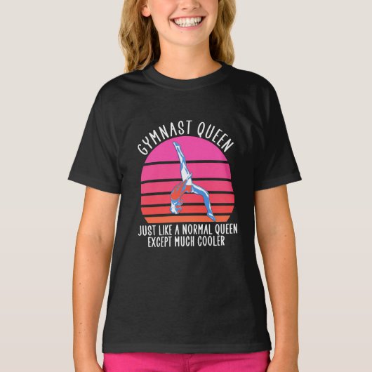 Gymnast Queen T-Shirt (Vorderseite)