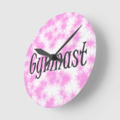 Gymnast Runde Wanduhr (Winkel)