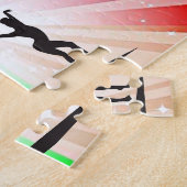 GYMNAST SHIMMERING LIGHTS PUZZLE PERSONALISIERT! (Seite)