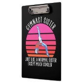 Gymnast Sister Klemmbrett (Links)