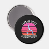 Gymnast Sister Magnet (Vorderseite/Rückseite)